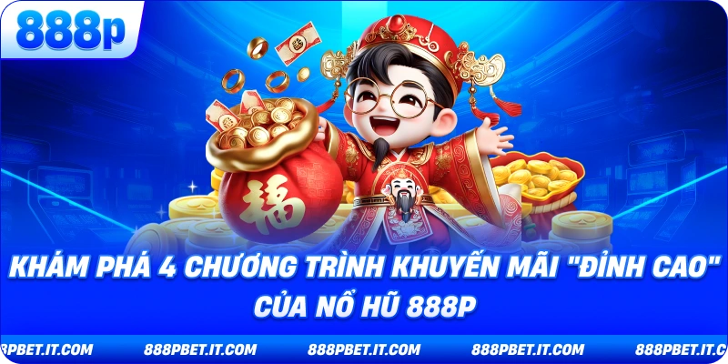 Khám Phá 4 Chương Trình Khuyến Mãi "Đỉnh Cao" Của Nổ Hũ 888P
